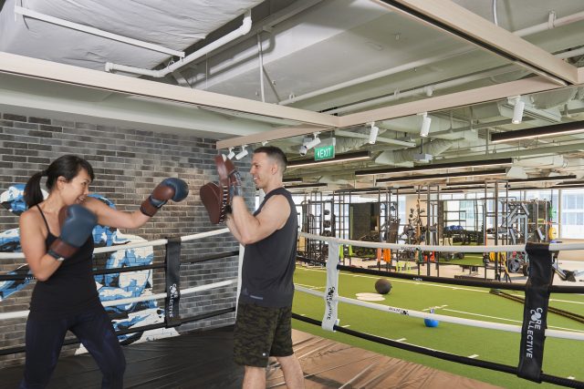 Fitness place provided for core collective 