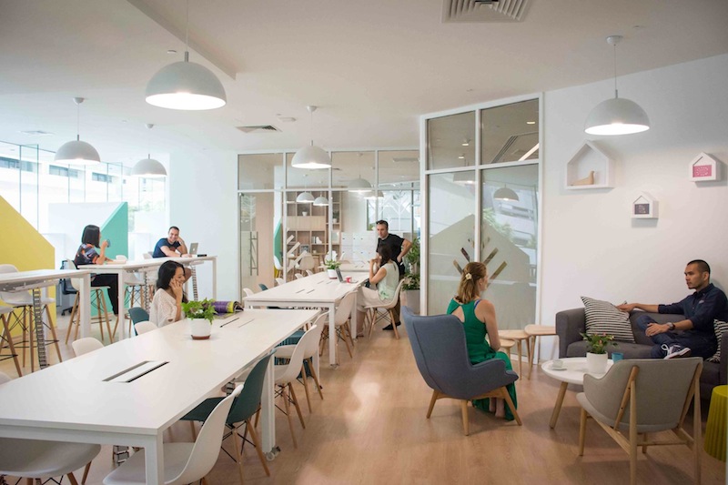 Trehaus co working space in Singapore